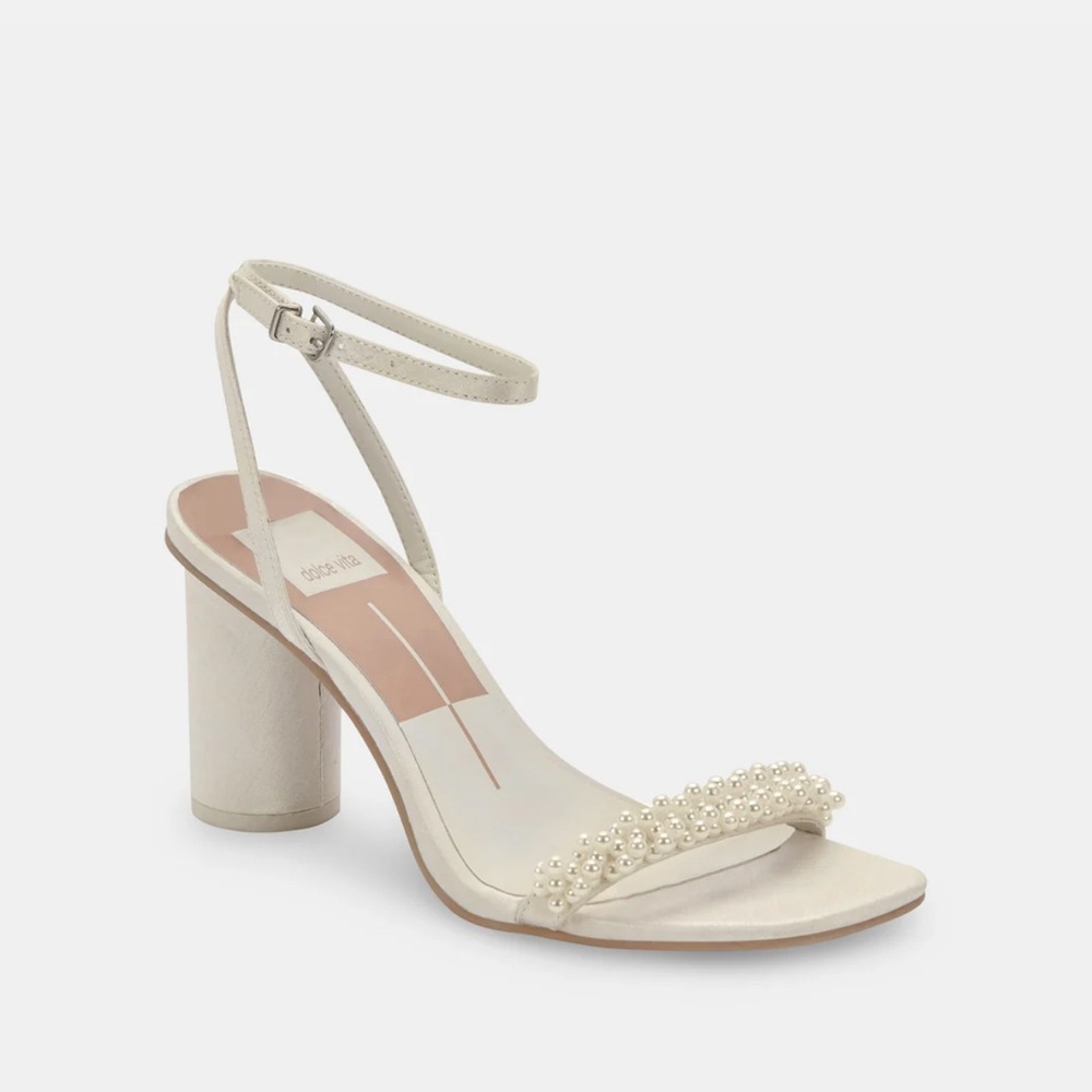 Dolce Vida - Nory Heels - Vanilla Pearl - **BRAND NEW*** - SIZE 7
